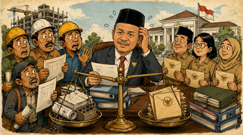 Pembayaran Proyek Kota Tasikmalaya - Berita Tasikmalaya Lintas Priangan