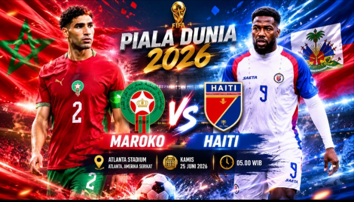 Prediksi Skor Maroko vs Haiti - lintas priangan