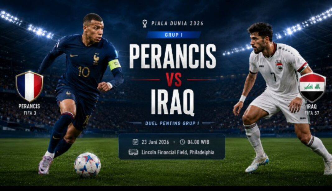 Prediksi Skor Perancis vs Iraq
