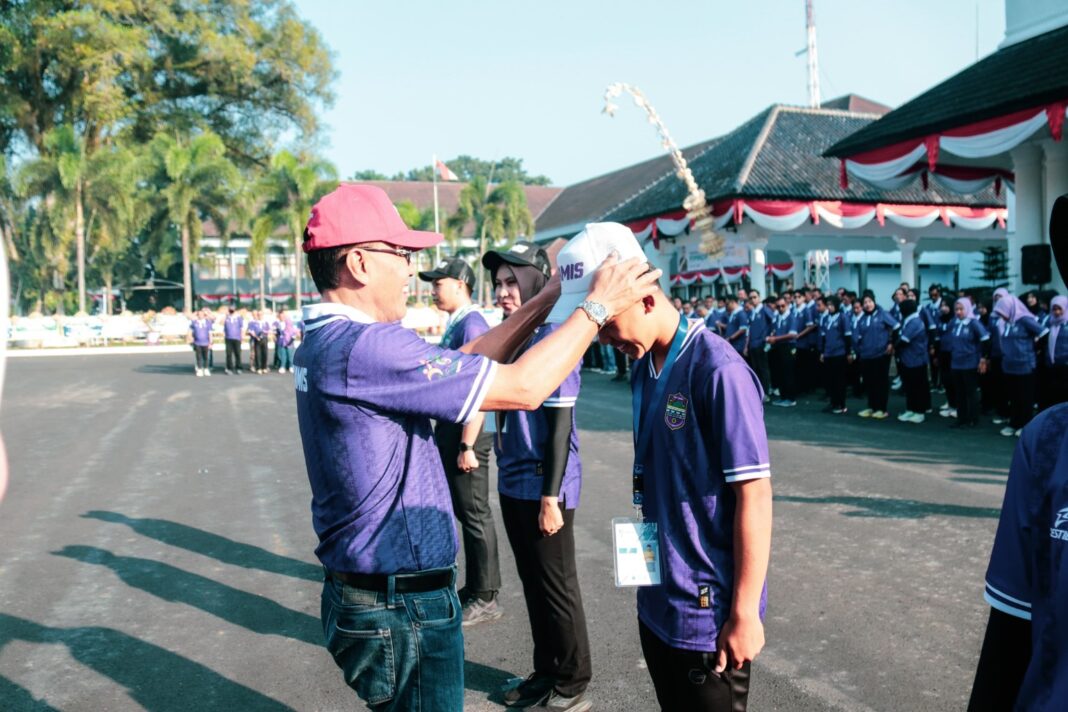 bupati ciamis lepas kontingen - berita ciamis
