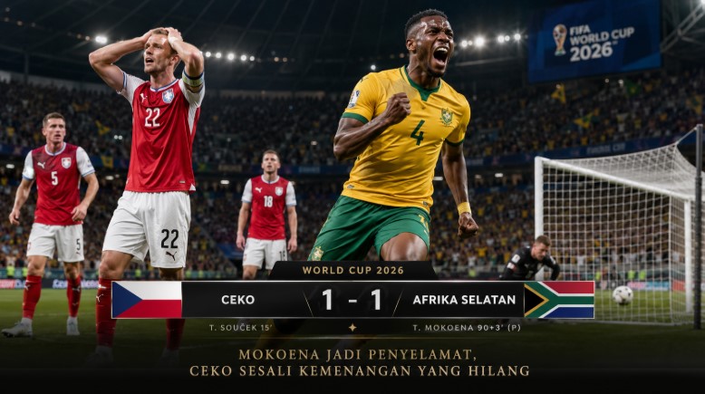 hasil Ceko vs Afrika Selatan - Berita Piala dunia 2026