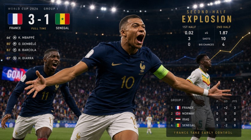 hasil Perancis vs Senegal - berita piala dunia 2026 lintas priangan