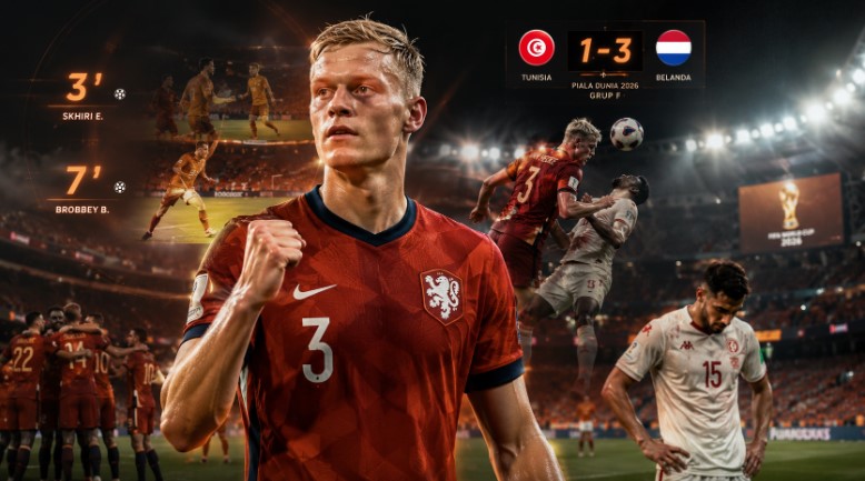 hasil tunisia vs belanda - berita piala dunia 2026
