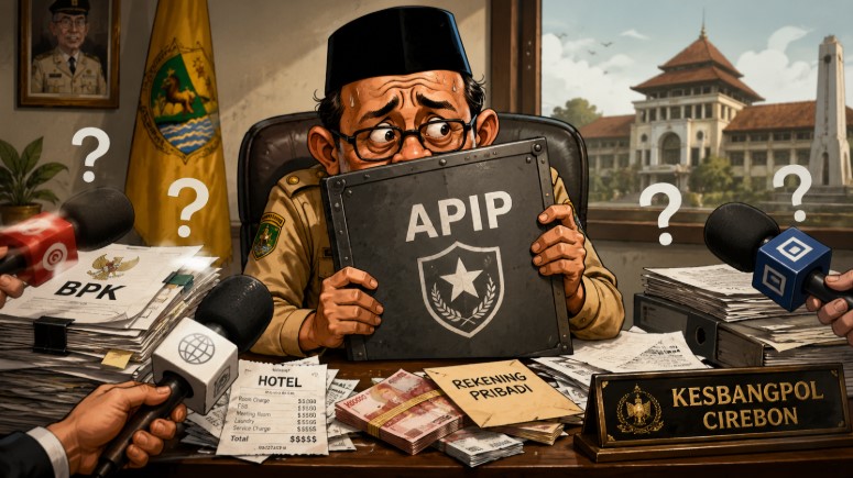 indikasi korupsi kesbangpol cirebon - berita cirebon lintas priangan