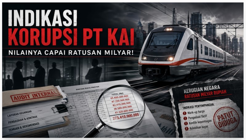 indikasi korupsi pt kai - lintas priangan