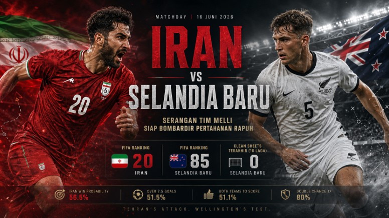 iran vs selandia baru - berita piala dunia 2026 lintas priangan