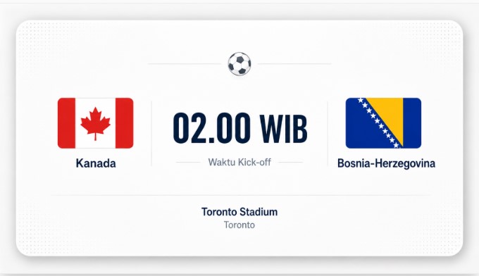 jadwal Kanada vs Bosnia-Herzegovina - Berita Piala Dunia 2026 Lintas Priangan