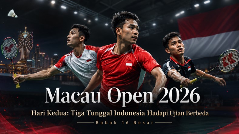 macao open 2026 - berita bulu tangkis lintas priangan