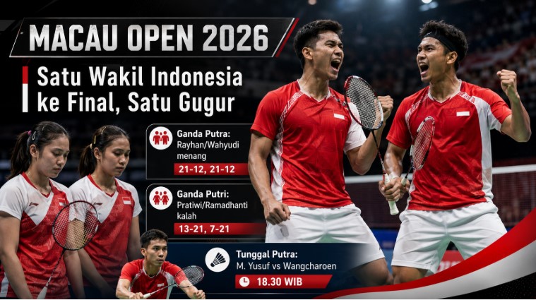 macao open 2026 tim indonesia - berita bulu tangkis indonesia