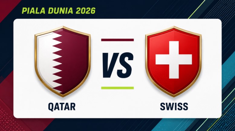 prediksi Qatar vs Swiss - berita piala dunia 2026 lintas priangan
