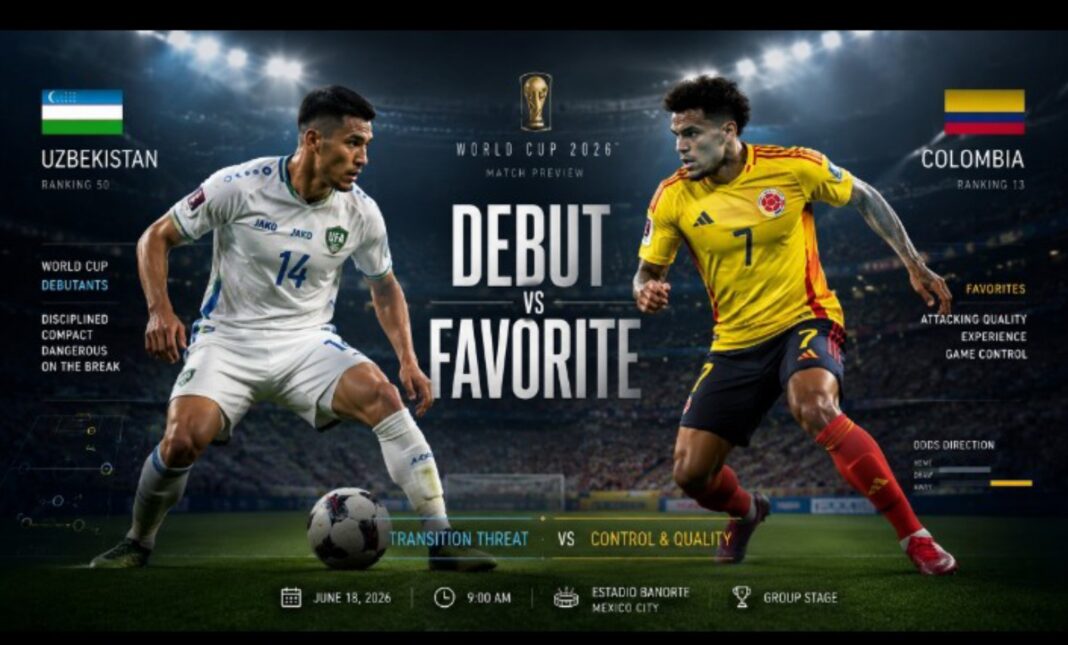 prediksi Uzbekistan vs Kolombia