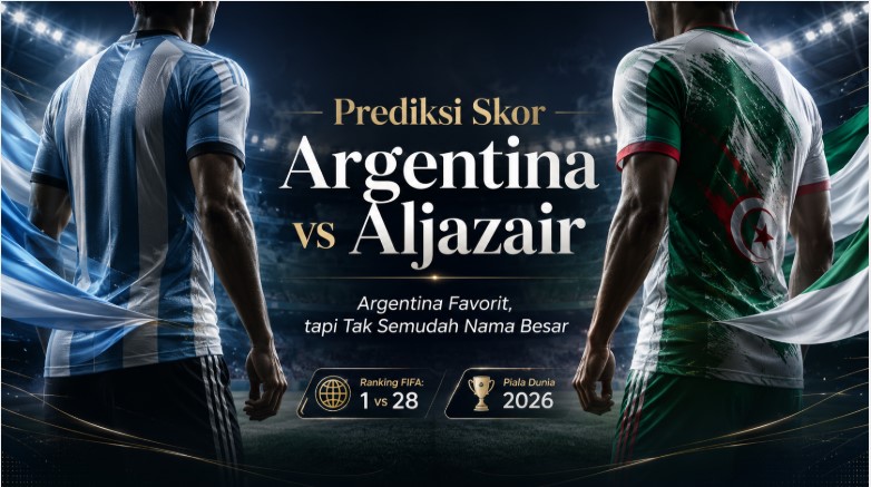 prediksi skor argentisa vs aljazair - berita piala dunia 2026 lintas priangan