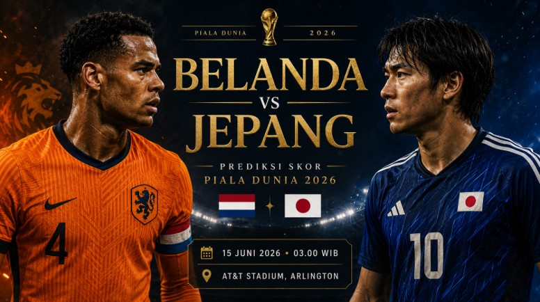 prediksi skor belanda vs jepang - berita piala dunia 2026 lintas priangan