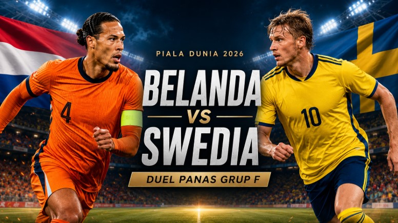 prediksi skor belanda vs swedia - berita piala dunia 2026