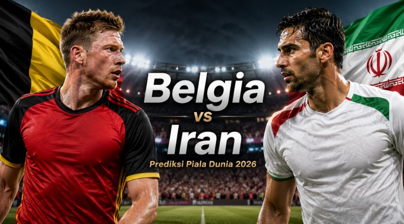 prediksi skor belgia vs iran - berita piala dunia 2026