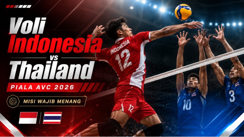 voli indonesia vs thailand avc 2026 - berita voli lintas priangan