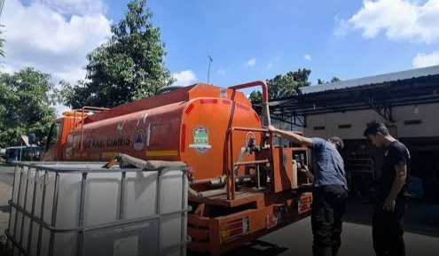 BPBD bantu warga kekeringan di Ciamis - lintaspriangan