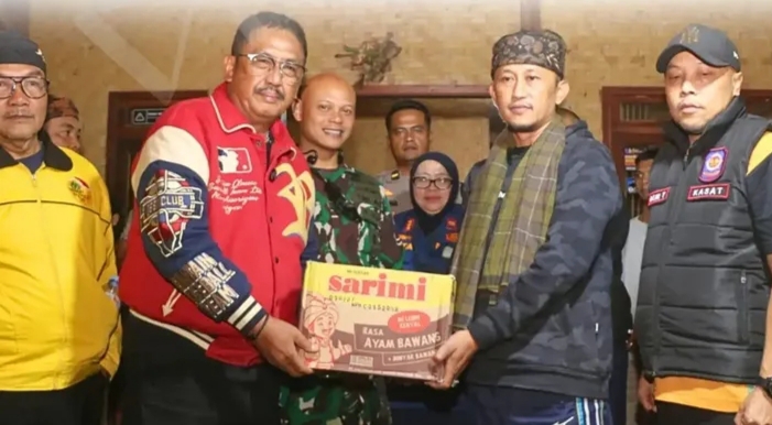 Bupati Sukabumi Tinjau Kebakaran Ciptamulya - lintas priangan