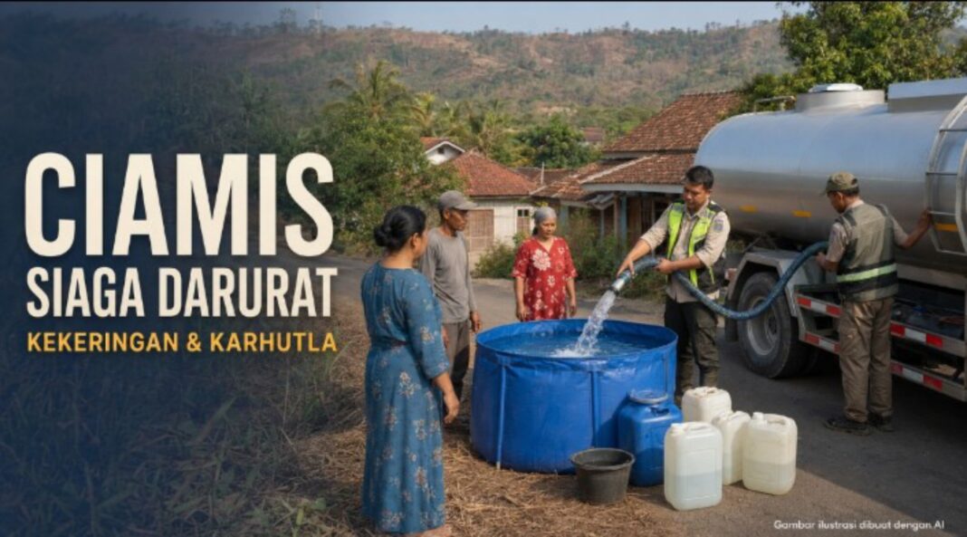 Ciamis siaga darurat kekeringan