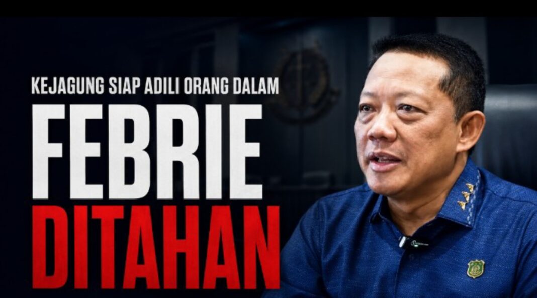 Febrie Ditahan