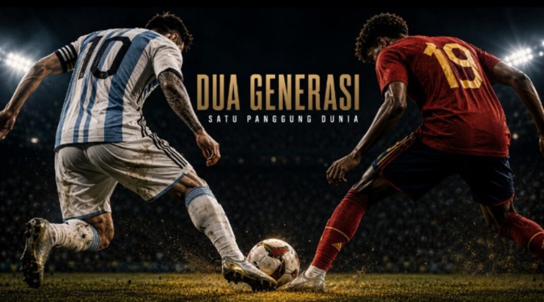 Messi dan Lamine Yamal