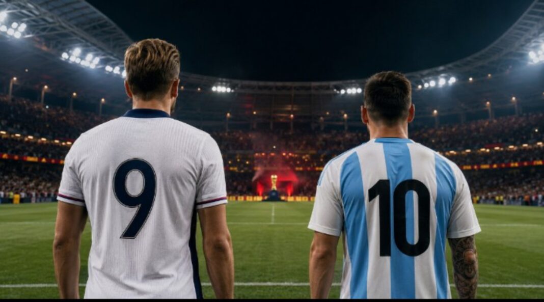 Inggris vs Argentina