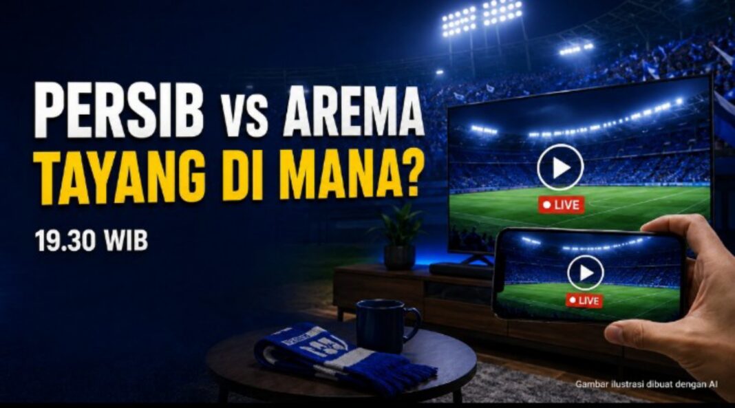 Jadwal dan link Persib vs Arema