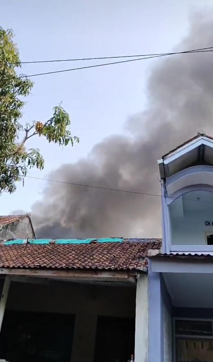 Kebakaran Rumah di Perum Dobo Banjar