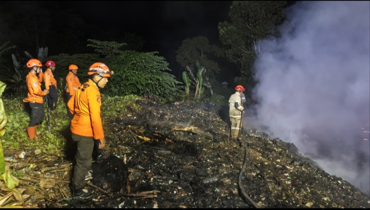 Kebakaran di Leuwikeris Ciamis - lintaspriangan