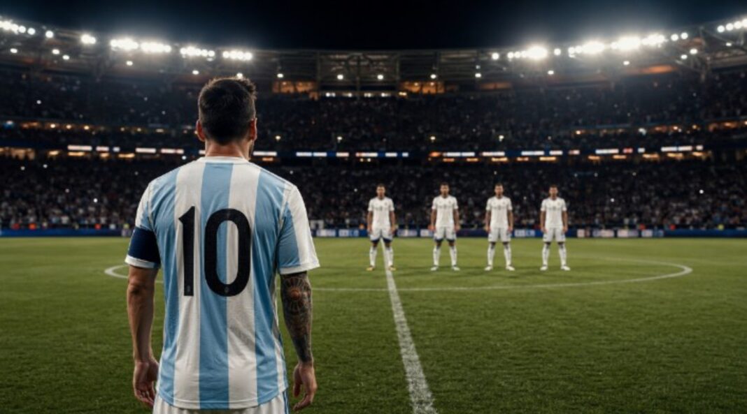 Messi hadapi Inggris