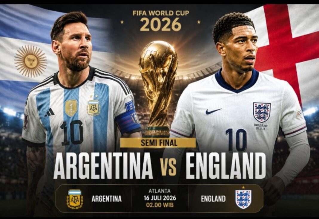 Messi lawan Inggris