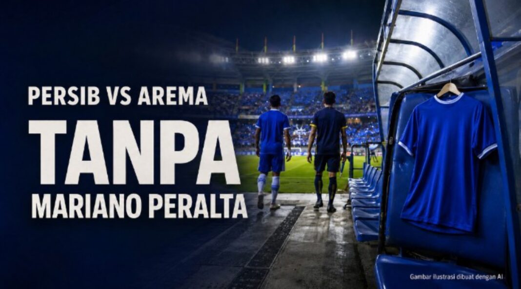 Persib vs Arema Tanpa Peralta