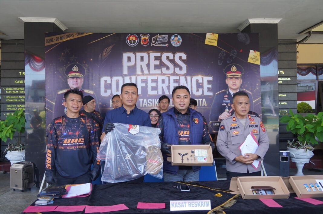 Polisi Bekuk Residivis Curanmor Tasikmalaya