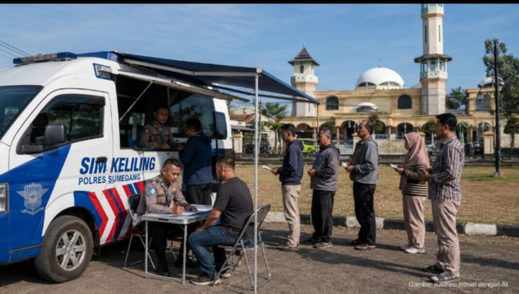 SIM Keliling di Sumedang