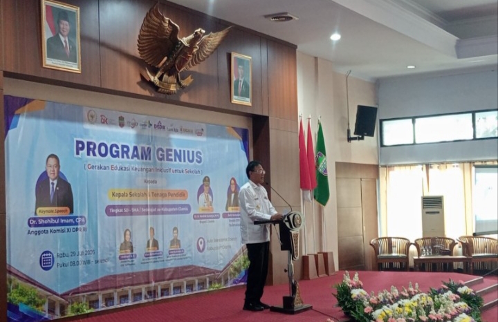 Sambutan Bupati Ciamis di Program GENIUS -lintaspriangan