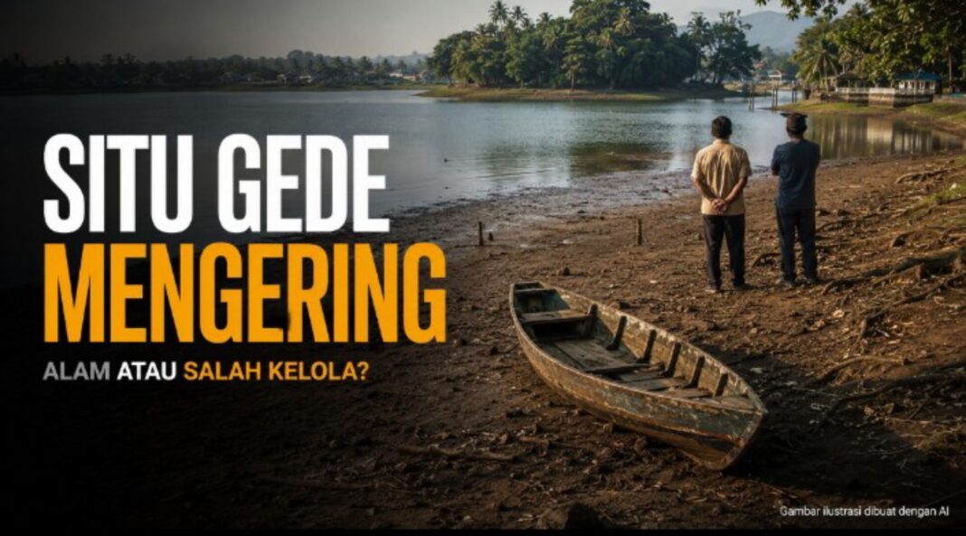 Situ Gede Mengering - Berita Tasikmalaya