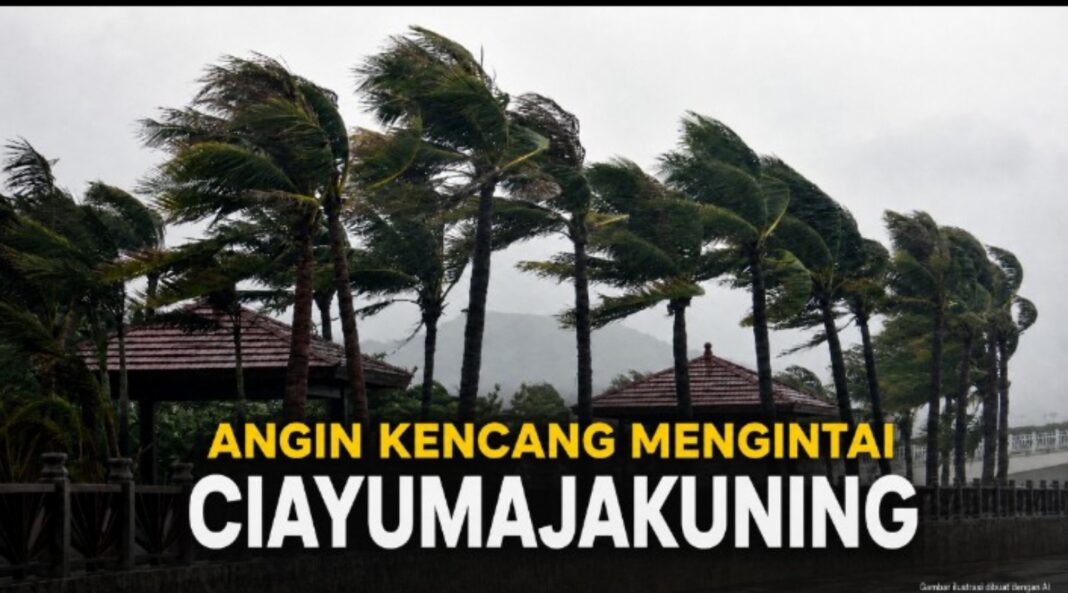 angin kencang mengintai Ciayumajakuning