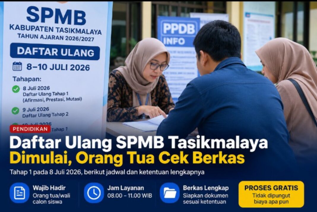 daftar ulang SPMB Tasikmalaya