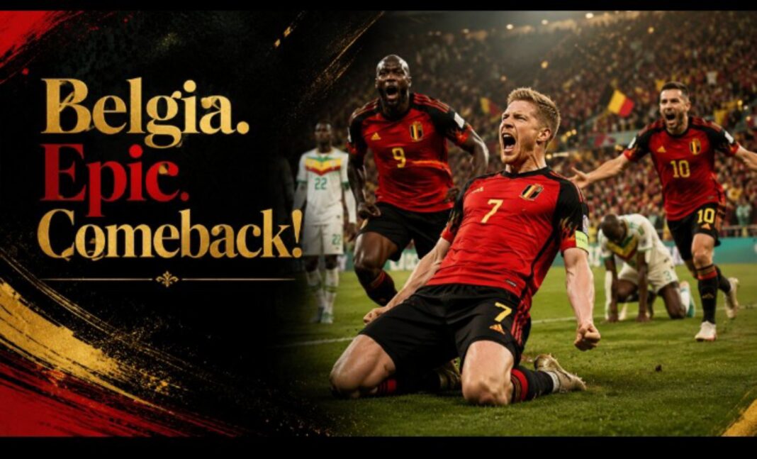 hasil Belgia vs Senegal