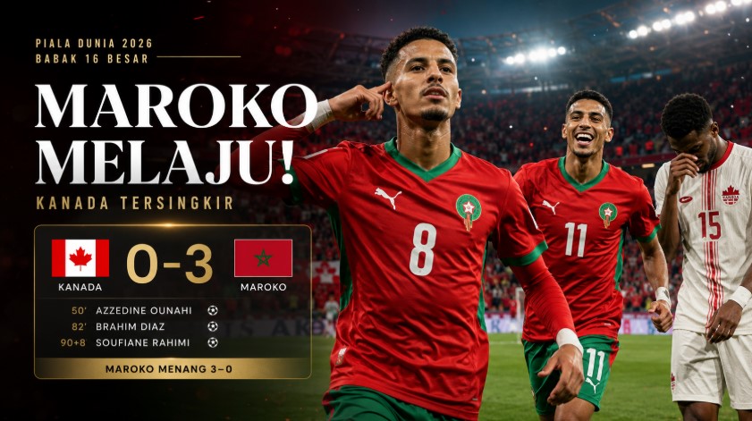 hasil kanada vs maroko - berita piala dunia 2026