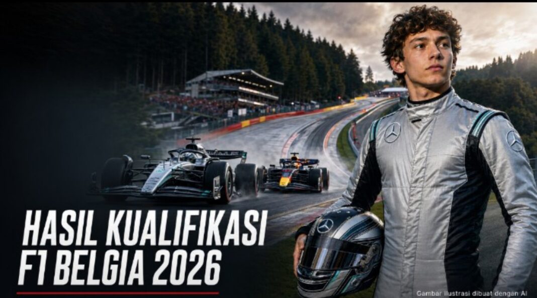 hasil kualifikasi F1 Belgia 2026