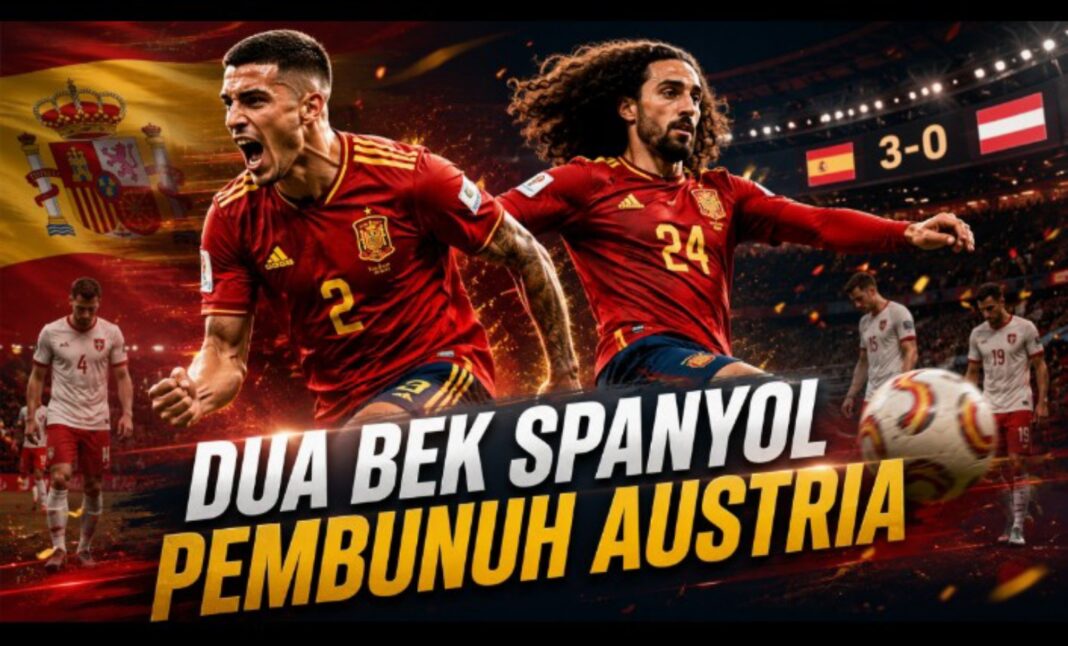 hasil spanyol vs austria dua bek kokoh - berita piala dunia 2026