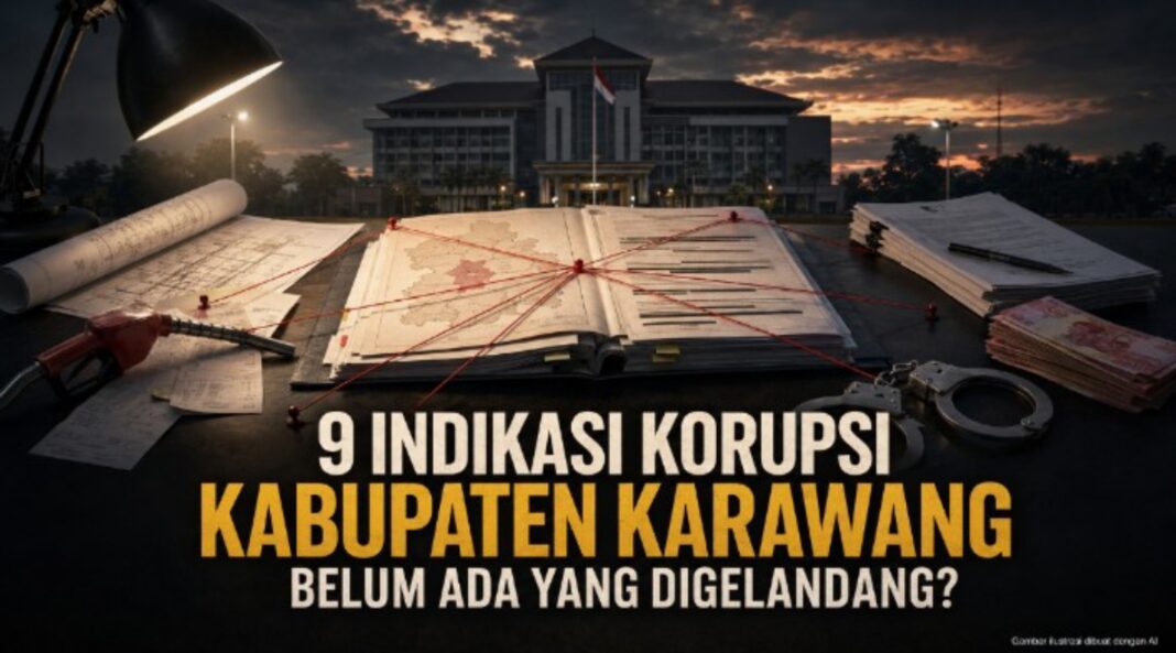 indikasi korupsi kabupaten karawang
