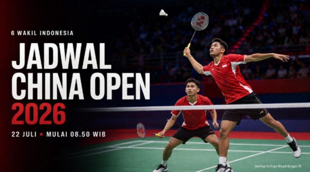 jadwal China Open 2026