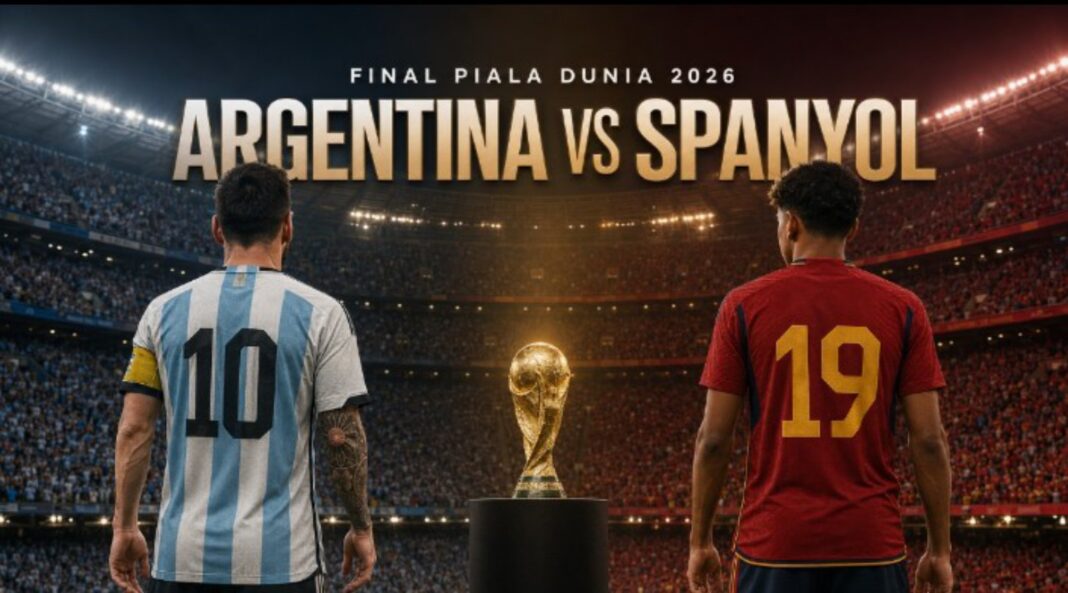 jadwal argentina vs spanyol final piala dunia - berita piala dunia 2026