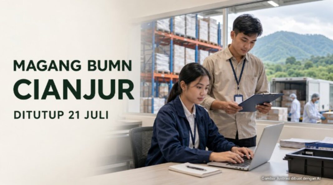 lowongan magang BUMN Cianjur