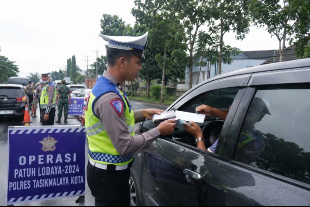operasi pajak kendaraan Pangandaran