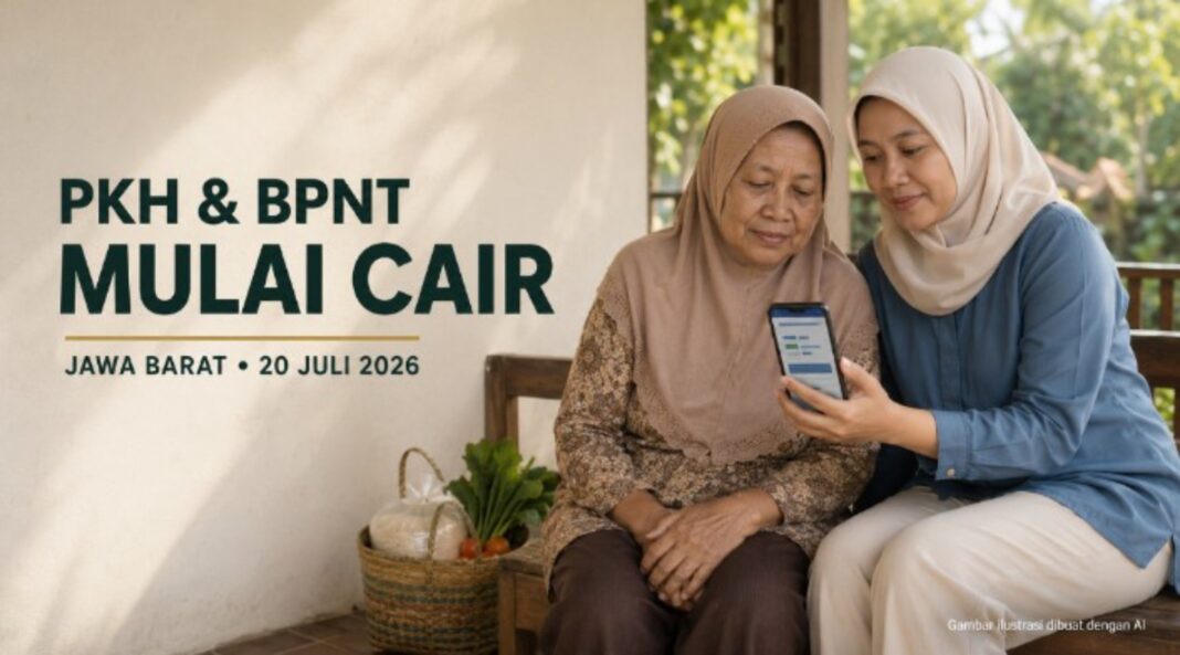 pkh dan bpnt jabar cair