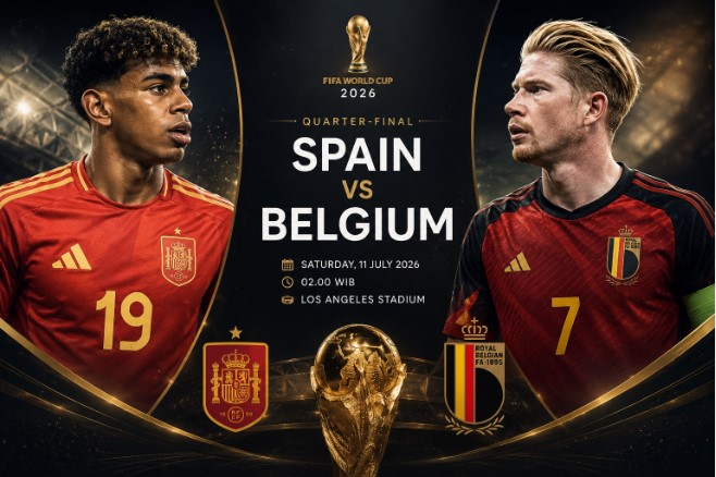 prediksi Spanyol vs Belgia