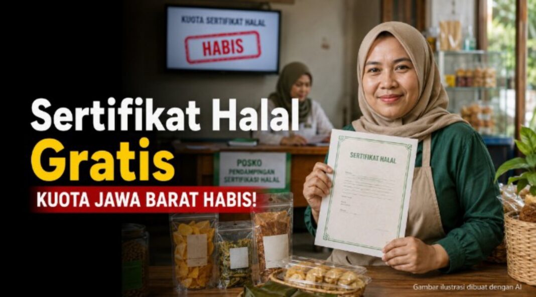 sertifikat halal gratis
